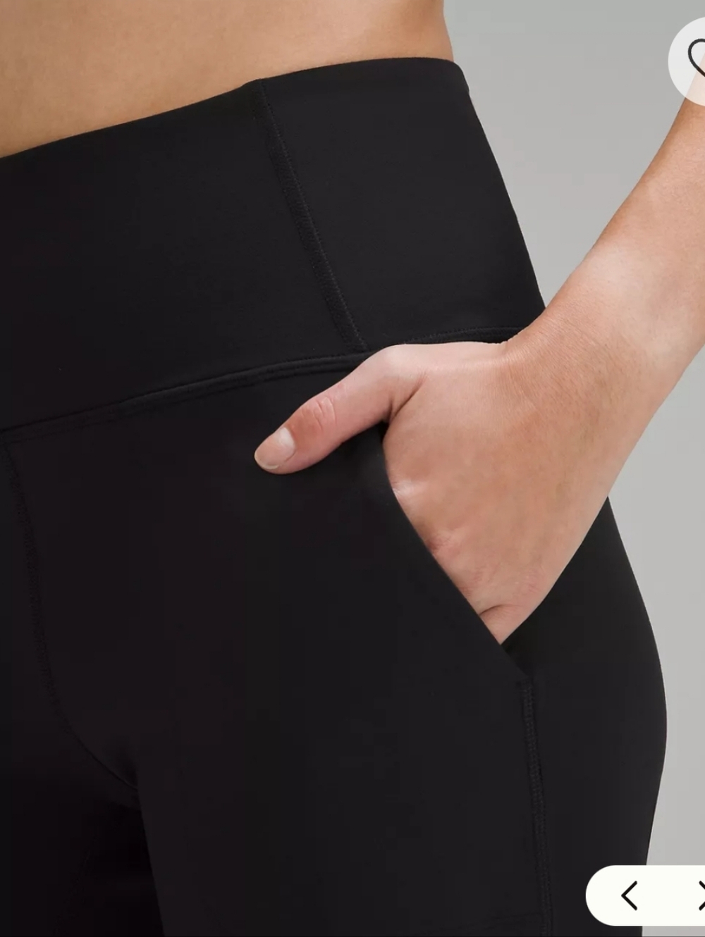 Lululemon Align™ High-Rise Wide-Leg Pant Black Tall - Picture 4 of 14